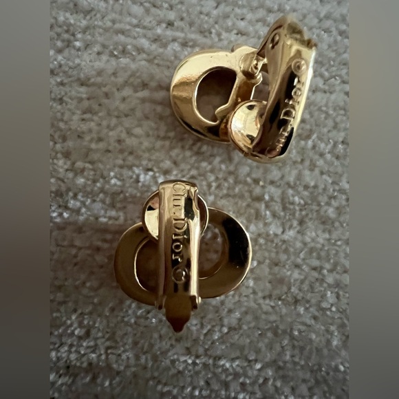 Christian Dior Authentic Stamped earrings. Like new Everything pictured,included - Picture 3 of 12